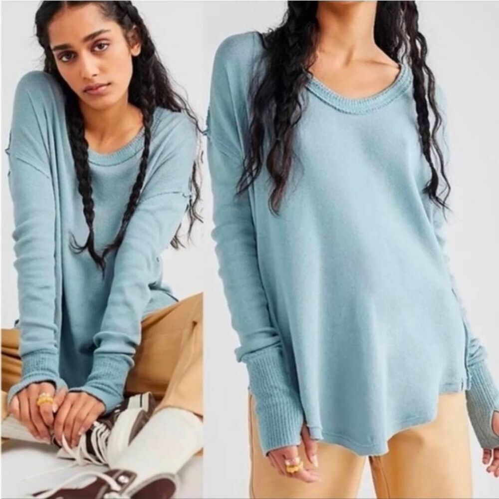 We The Free Colby Slouchy Fairy Grunge Indie Sleaze Top Sz. S